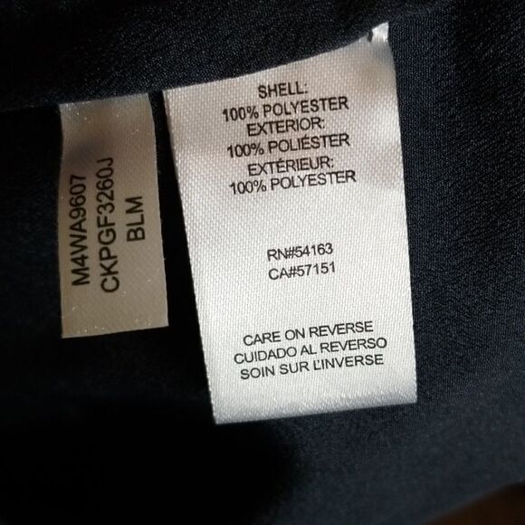 Calvin Klein Grey Grommet Blouse - Picture 8 of 8